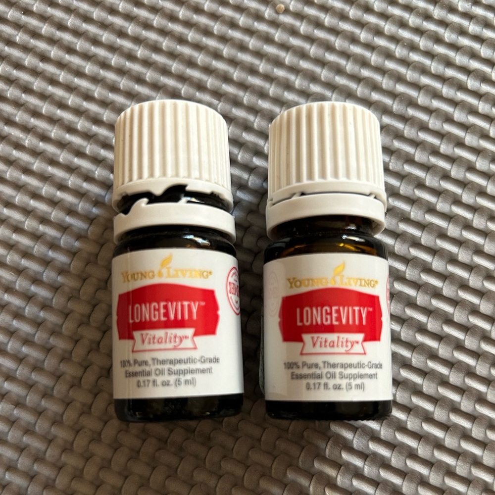Longevity™ Vitality™ Essential Oil Blend.  5 ml. - 2 bottles for price of 1